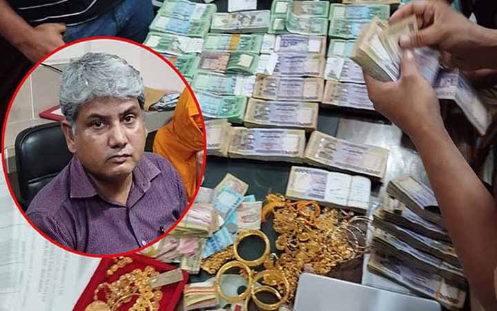 ২৭ লাখ টাকা ও ১ কেজি স্বর্ণালঙ্কারসহ গণপূর্তের প্রকৌশলী গ্রেফতার